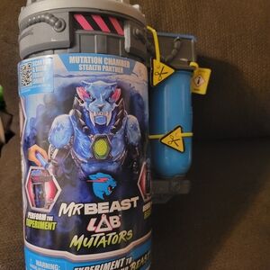 Mutators Stealth Panther Action Figure Playset - Blue and Gray Ages 5+